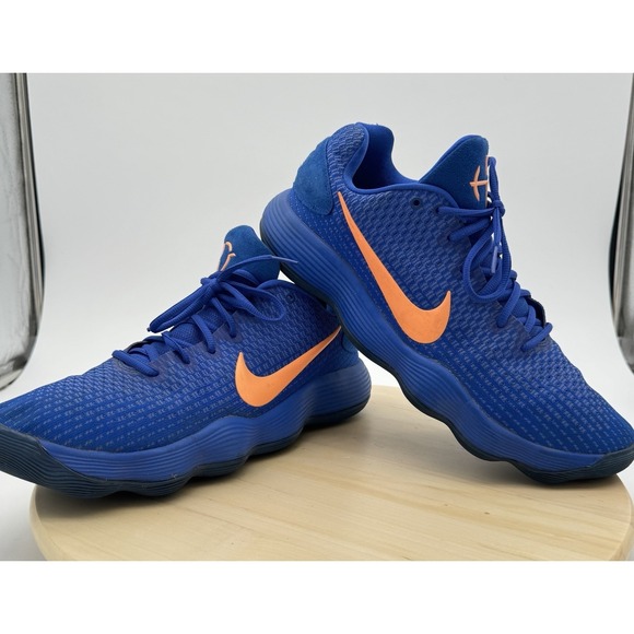 Nike Hyperdunk 2017 Low EP Racer Blue Orange 897663-401 Shoes Men's 12